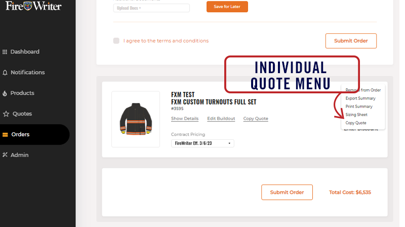Individual Quote Menu for Sizing Sheet_Recommendation_800x600_
